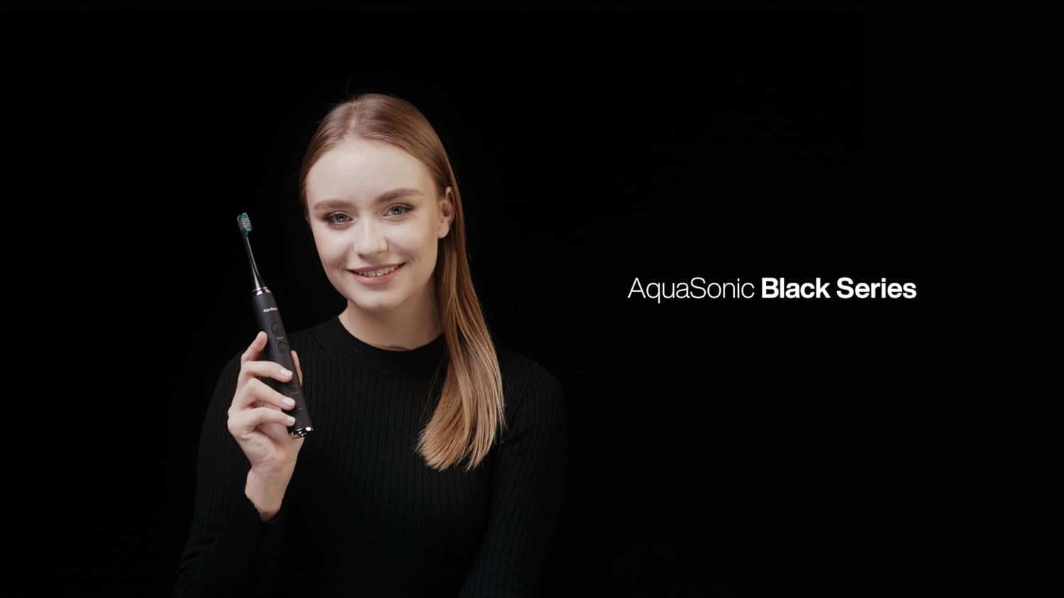AquaSonic Black Series Ultra Whitening Electric Toothbrush for sale online | global hub