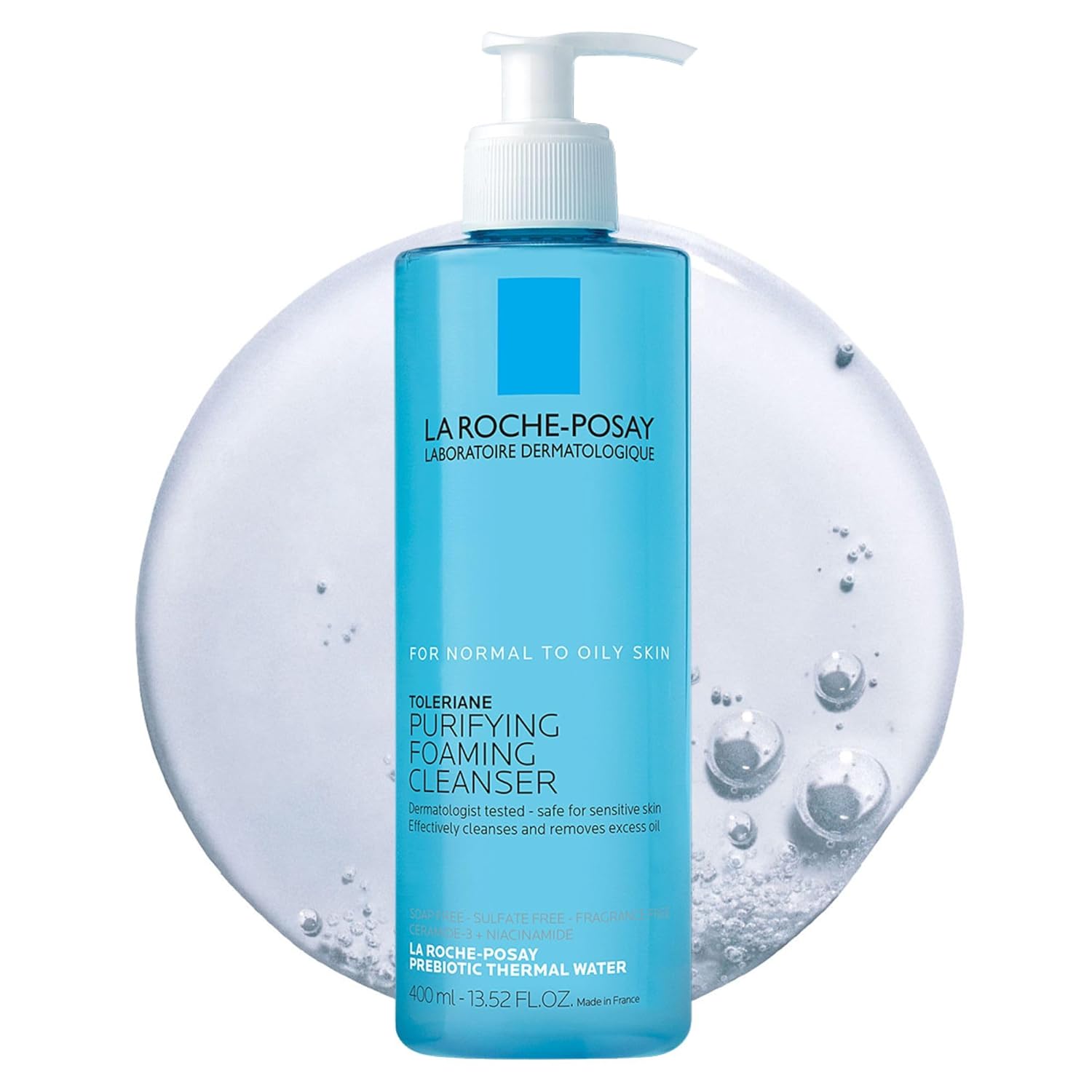 La Roche-Posay Effaclar Cleansing Gel 400ml Oily Sensitive Skin Purifying