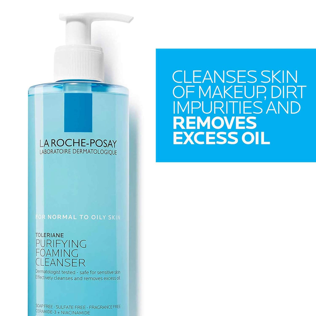 La Roche-Posay Effaclar Cleansing Gel 400ml Oily Sensitive Skin Purifying