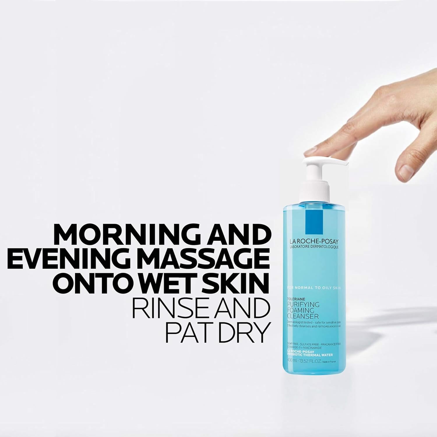 La Roche-Posay Effaclar Cleansing Gel 400ml Oily Sensitive Skin Purifying