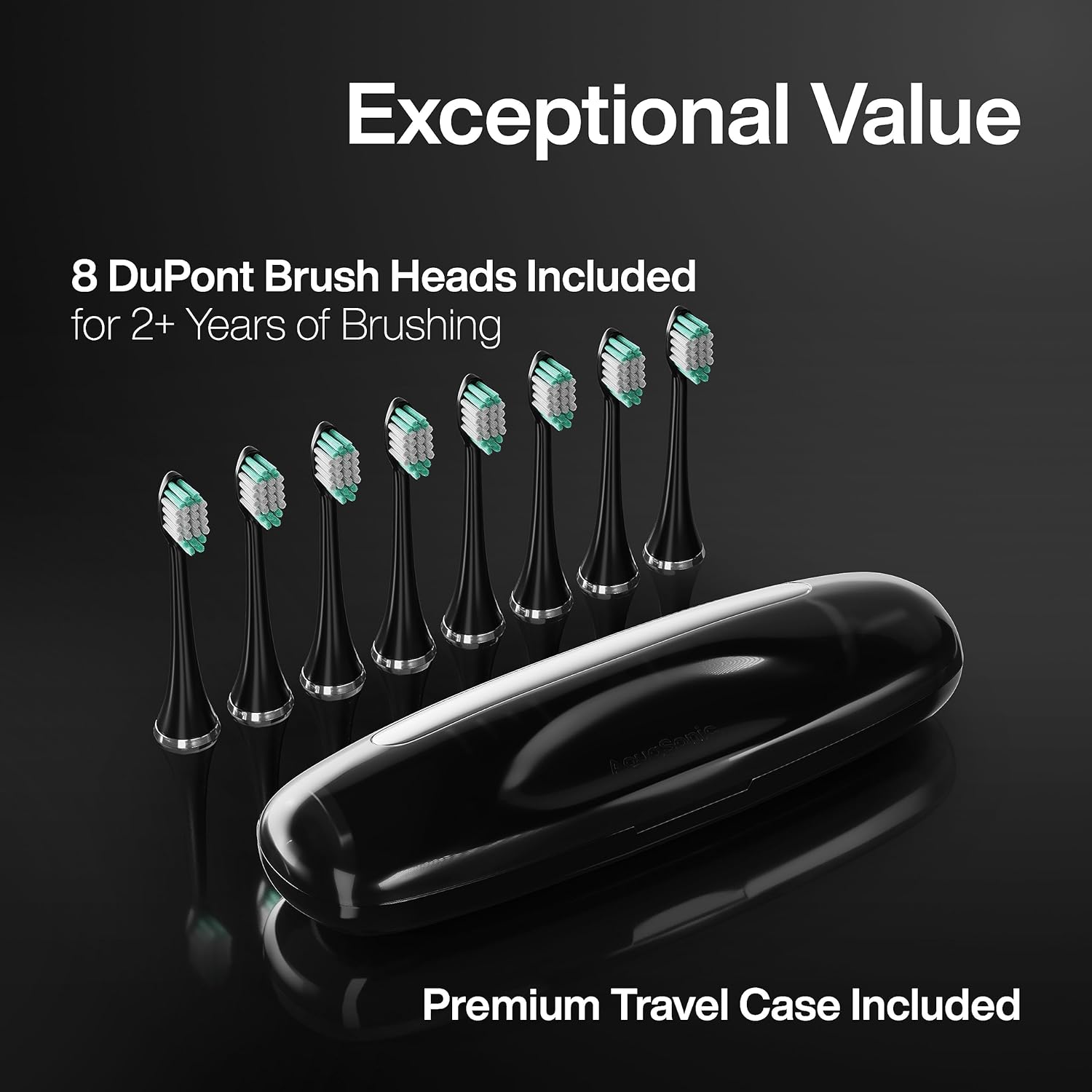 AquaSonic Black Series Ultra Whitening Electric Toothbrush for sale online | global hub
