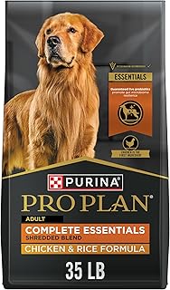 Purina Pro Plan Dog Food, Weight Mgmt, Shredded Chicken & Rice, 34 lb Bag