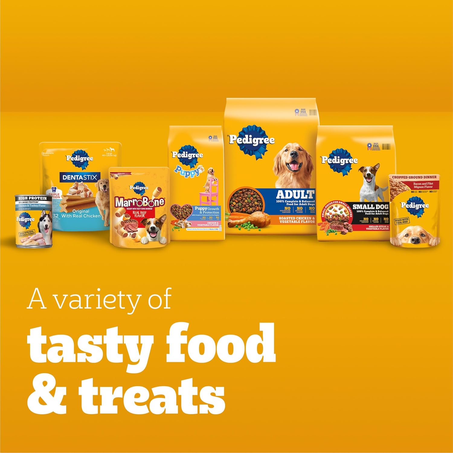 Comida seca completa para perros adultos Purina Dog Chow, carne real alta en proteínas, 44 libras