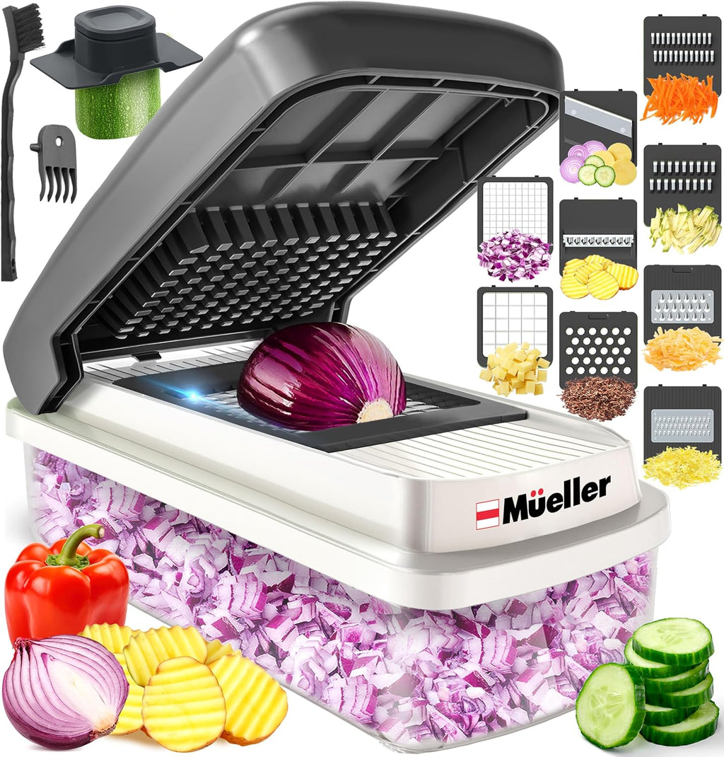 Fullstar VEGETABLE CHOPPER 蔬菜切碎机和螺旋 - 食品切碎机 带容器,水果 S